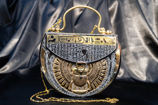 Zeina - Handmade Bag, close-up front view