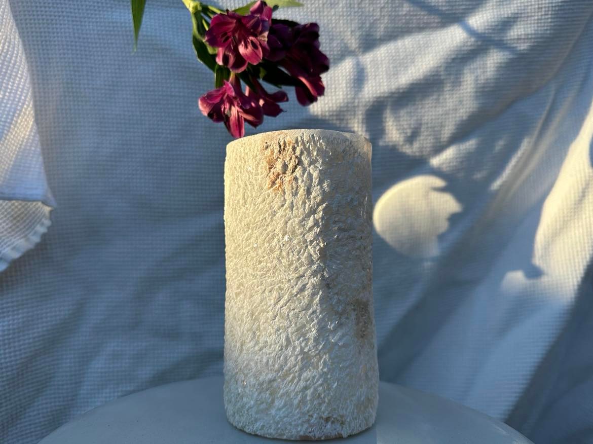 Mar Round Vase - Raw